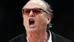 Amžinas &bdquo;Lakers&ldquo; sirgalius aktorius Jackas Nicholsonas