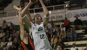 K.Lavrinovičius nugalėtojams pelnė 14 ta&scaron;kų ir atkovojo 7 kamuolius.