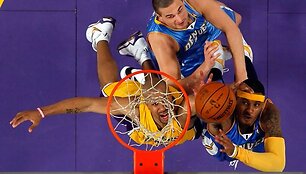 L.Kleiza pagaliau sulaukė savo &scaron;anso - pelnė 16 ta&scaron;kų