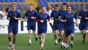 Bėga &bdquo;Manchester United&ldquo; komanda