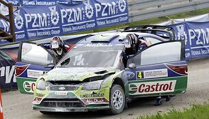 J.M.Latvala prie&scaron; pat fini&scaron;ą Lenkijoje padarė didžiausią klaidą karjeroje