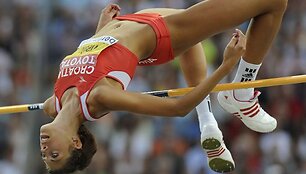 B.Vlasič apgynė pasaulio čempionės vardą.