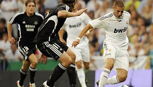 K.Benzema nugalėtojams pelnė du įvarčius