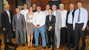 2009 ir 2011 metų Europos krep&scaron;inio čempionato vadovų susitikimas Katovicuose.
