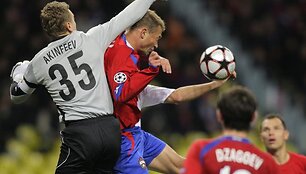 Maskvos CSKA su D.&Scaron;emberu &scaron;ventė pirmą pergalę Čempionų lygoje