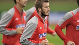 D.Beckhamas galės žaisti Europoje, kaip pageidauja Anglijos rinktinės treneris