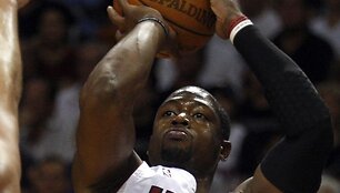 D.Wade'as buvo nesulaikomas - pelnė 41 ta&scaron;ką.