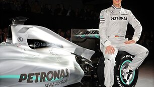 M.Schumacheris planą tapti čempionu jau pirmą sezoną laiko optimistiniu