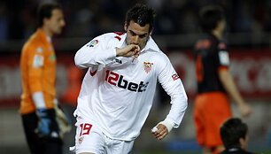 Du įvarčius nugalėtojams pelnė Alvaro Negredo
