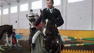 Nugalėtoju tapo Vilnietis Andrius Petrovas su žirgu Lektor