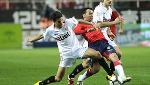 &bdquo;Sevilla&ldquo; su M.Stankevičiumi įveikė &bdquo;Osasuna&ldquo;
