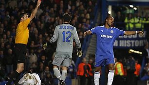 D.Drogba diskvalifikuotas dviems mačams