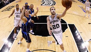 E.Ginobili nugalėtojams pelnė 26 ta&scaron;kus