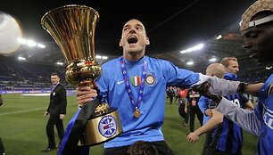 Milano &bdquo;Inter&ldquo; i&scaron;kovojo Italijos taurę