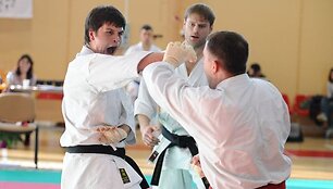 Praėjusiame pasaulio tradicinio karate čempionate Laimonas Niūniava i&scaron;kovojo bronzos medalį.