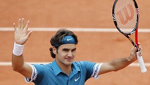 R.Federeris pergalingai baigė antrąjį varžybų ratą