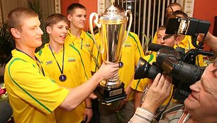 Lietuvos &scaron;e&scaron;iolikmečiai - Europos čempionai