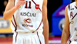 Donatas Motiejūnas rungtynėse Kauno &bdquo;Aisčiai&ldquo; - Vilniaus &bdquo;Lietuvos rytas&ldquo;