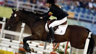 Donata Rimsaite Pekino olimpiadoje