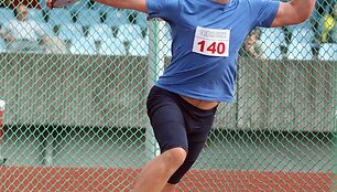 Andrius Gudžius 2008 metais varžybose Kaune
