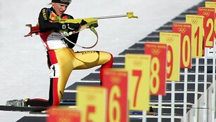 Diana Rasimovičiūtė Turino olimpiadoje užėmė auk&scaron;tą 18 vietą