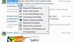 Bendrovė „Microsoft“ pristatė lietuvišką interneto naršyklės „Internet Explorer 8“ versiją.