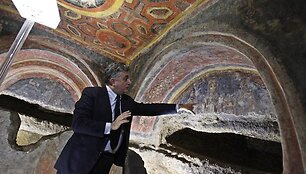 Romoje rasti vieni seniausių Kristaus apa&scaron;talų atvaizdų.