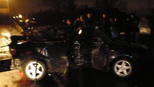 Avarija Kaune S.Dariaus ir S.Girėno gatvėje