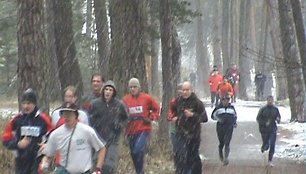 Prastas oras nesugadino tradicinio Kauno kalėdinio bėgimo – dalyvių netrūko.