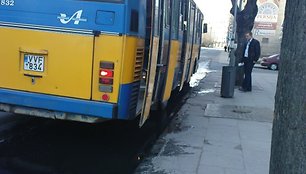 Mazuto bala autobusams neišvengiama.