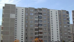 Incidentas įvykio &scaron;io daugiabučio kieme.