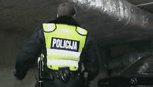 Degalų vagies sulaikymas