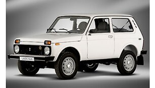 Rusi&scaron;kas automobilis &bdquo;Niva&ldquo;.