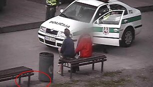 Pažeidėjos sulaukė policininkų dėmesio