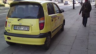 Užfiksuotas pažeidimas