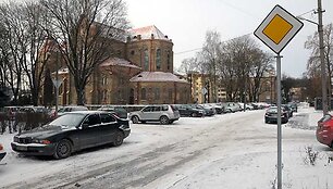 M.Glinskis Liepyno gatve atskriejo i&scaron; čia. 