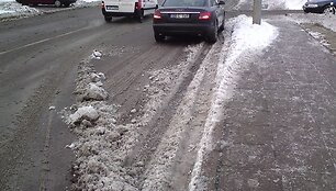 Užfiksuotas pažeidimas