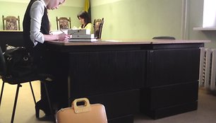 Atsakovams Kastujevams skirta vieta teismo salėje pirmadienį, kaip jau tampa įprasta, liko tuščia.