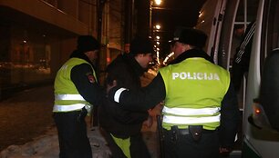 Vakaras prie Seimo