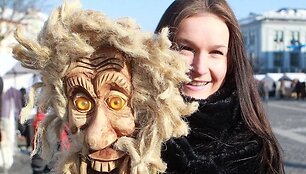 Užgavėnių turgus Rotu&scaron;ės aik&scaron;tėje
