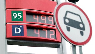 Benzino kainos &bdquo;Statoil&ldquo; degalinėse