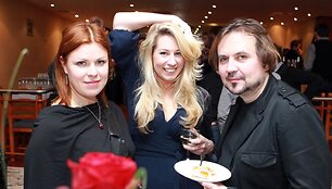 Aldona Vilutytė, Giedrė Žickytė ir Oskaras Kor&scaron;unovas