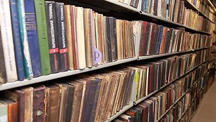 Vilniaus universiteto bibliotekoje saugomas vertingų knygų lobynas. 