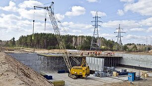 Vakarinio aplinkkelio statybos vyksta pagal nustatytą planą.