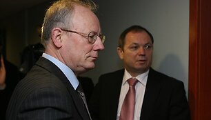 Baudžiamoji byla, kurioje Vilniaus tarybos nario Vido Urbonavičiaus papirkimu kaltinami jo kolegos Audrius Butkevičius ir Gintaras Kazakas.