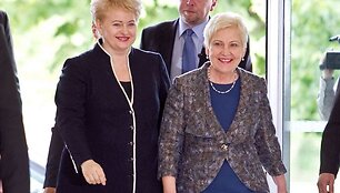 Dalia Grybauskaitė ir Irena Degutienė