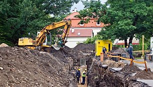 Bernardinų sode vykstantys archeologiniai kasinėjimai pateikė staigmenų.