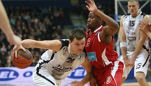 Vilniaus &bdquo;Lietuvos rytas&ldquo; - &Scaron;arlerua &bdquo;Spirou&ldquo; 77:56 