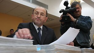 A. Valinsko para&scaron;us atne&scaron;ė jo rinkiminio &scaron;tabo vadovas