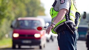 Vilniaus policijos akcija Čekoni&scaron;kėse